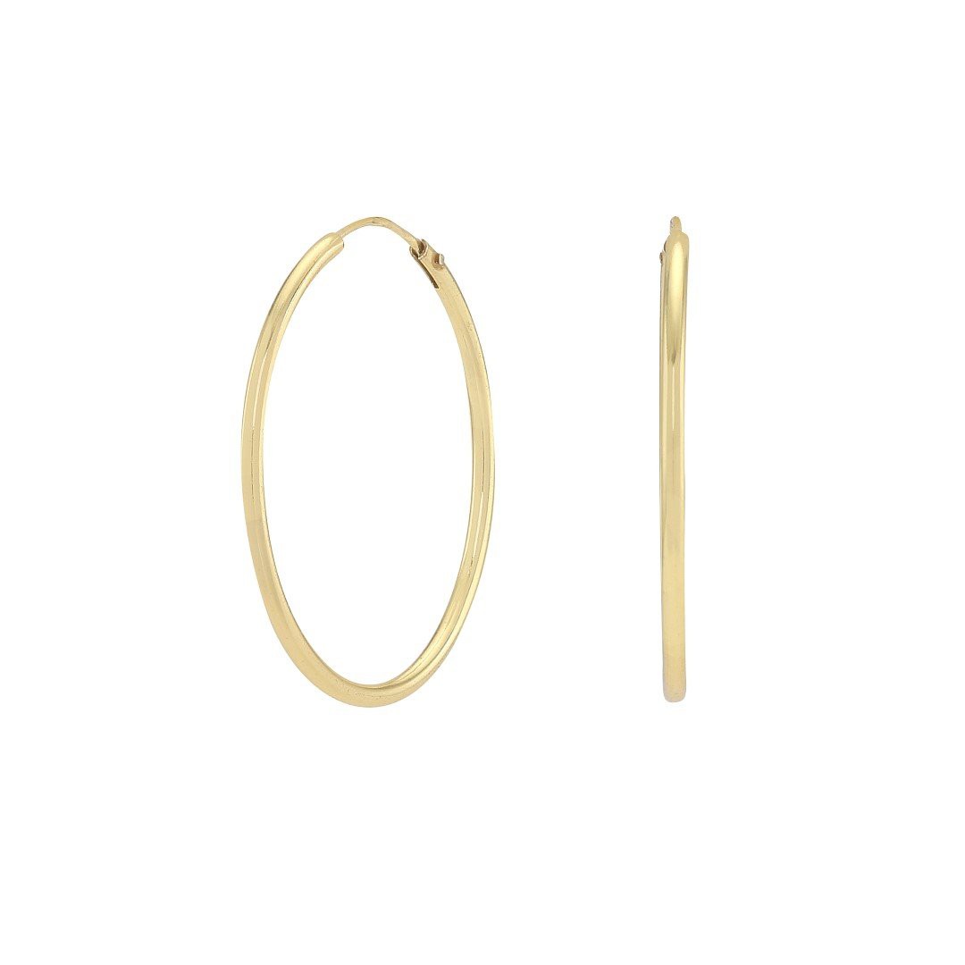 Køb Nordahl Andersen- Forgyldt sølv creol 30mm Hoops - ørering - Modelnr.: 325 586-3 hos Guldsmed Smeds