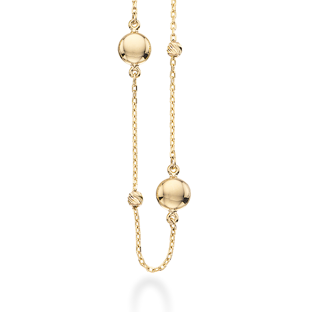 Køb Scrouples - Armbånd 8 kt. - Model nr.: 33573,18 hos Guldsmed Smeds
