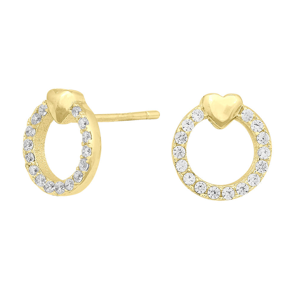 Køb Joanli Nor - Forgyldt sølv ørering BRINANOR 8mm - Model: 345 146-3 hos Guldsmed Smeds