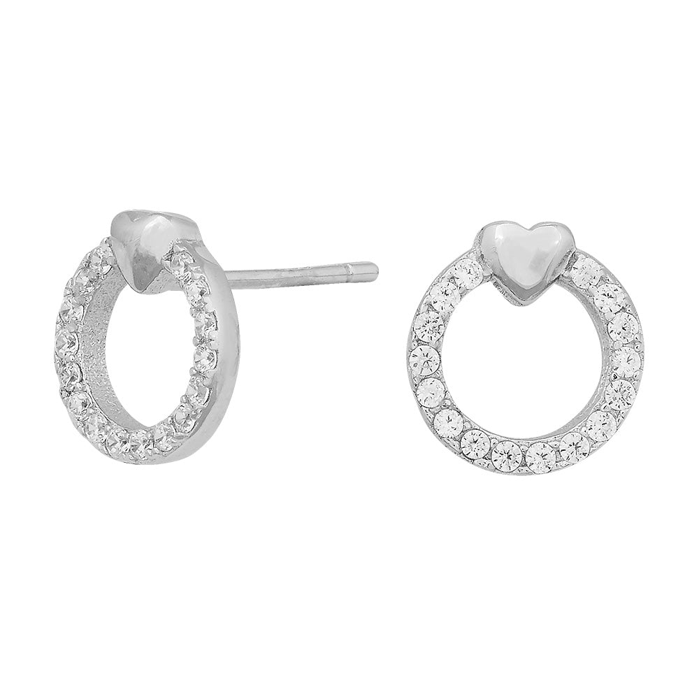 Køb Joanli Nor - Rhd. sølv ørering BRINANOR 8mm - Model: 345 146 hos Guldsmed Smeds