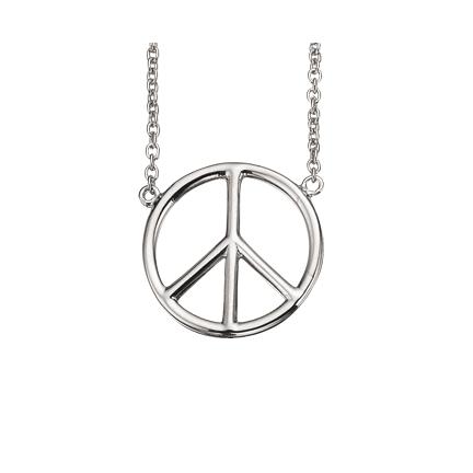 Køb Scrouples - Sølvkæde rhod - WearLove - peace - Modelnr.: 35492.42 hos Guldsmed Smeds