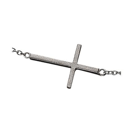 Køb Scrouples - Sølvarmbånd rhod - WearLove - kors - Modelnr.: 35512.18 hos Guldsmed Smeds