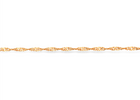 Scrouples - Forgyldt Singapore armbånd - Model: 38192A,M