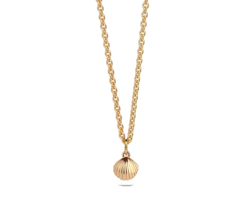 Jeberg Jewellery - Forgyldt Seashell Halskæde - Model: 41200