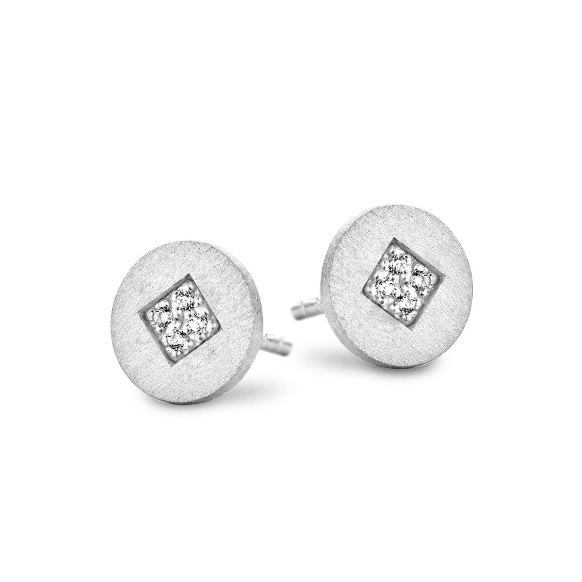 Køb SPIRIT ICONS - SHINE , ØRESTIK I SØLV MED ZIRKON - MODEL: 40611 hos Guldsmed Smeds