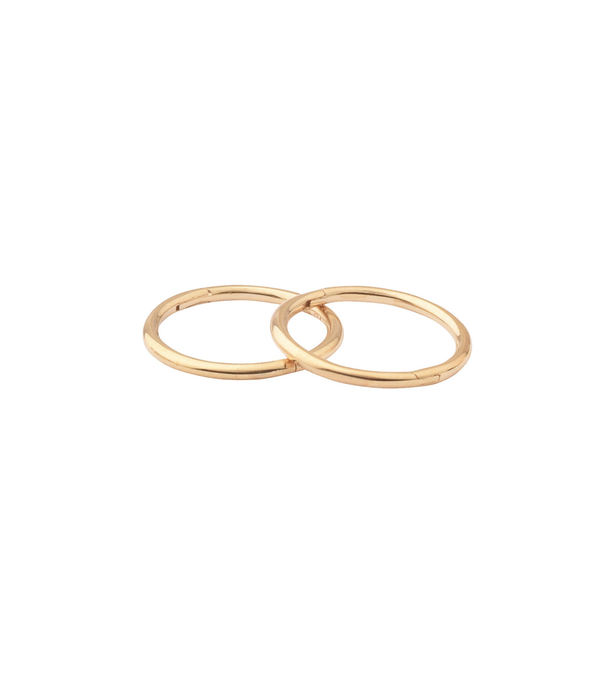 L&G - 8 kt guld creol 12 mm - Model: 408002