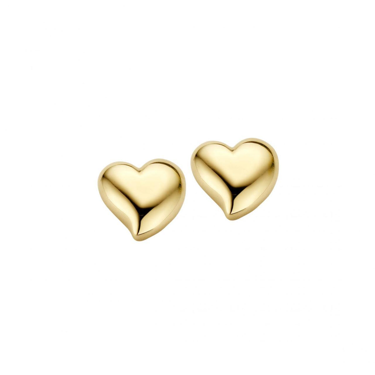 Køb Spirit Icons - Hjerte øreringe - 14 kt. guld - Model 44006 hos Guldsmed Smeds