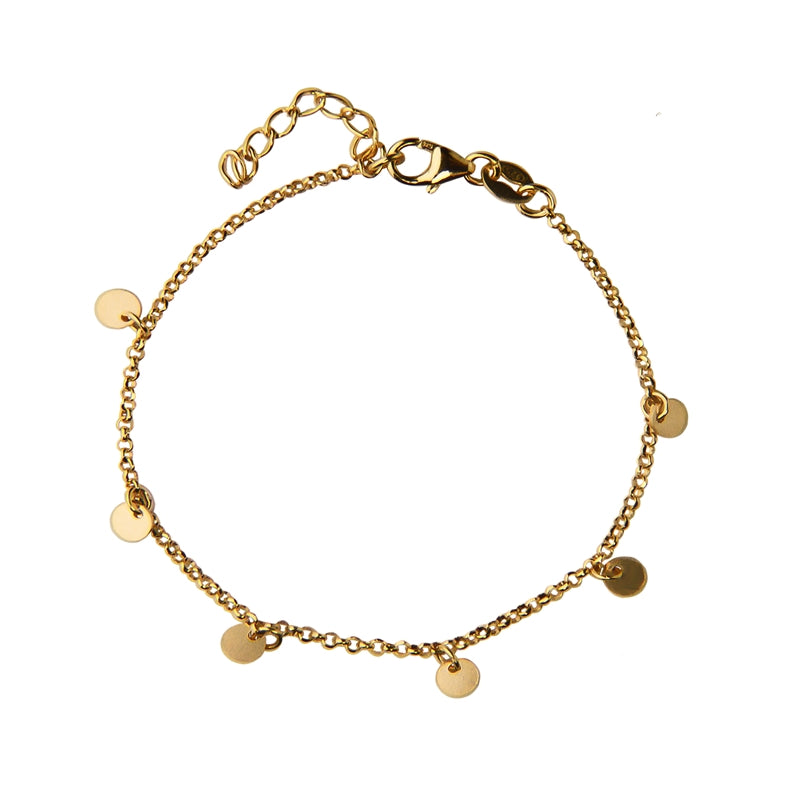 Jeberg Jewellery - Forgyldt Hailey armbånd - Model: 4525-16-G