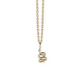 Jeberg Jewellery - Forgyldt Snake halskæde - Model: 40700