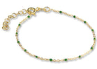 Jeberg Jewellery - Forgyldt Ivy armbånd - Model: 4640-16-G