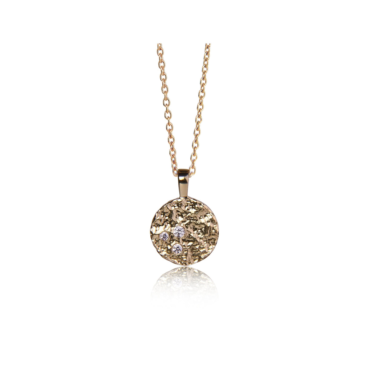 Jeberg Jewellery - Forgyldt Piece of the moon halskæde - Model: 4800-G