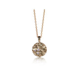 Jeberg Jewellery - Forgyldt Piece of the moon halskæde - Model: 4800-G