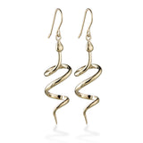 Jeberg Jewellery - Forgyldt Snake ørering - Model: 50530