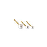 Jeberg Jewellery - Forgyldt petite, medium & large ørestik box - Model: 50760