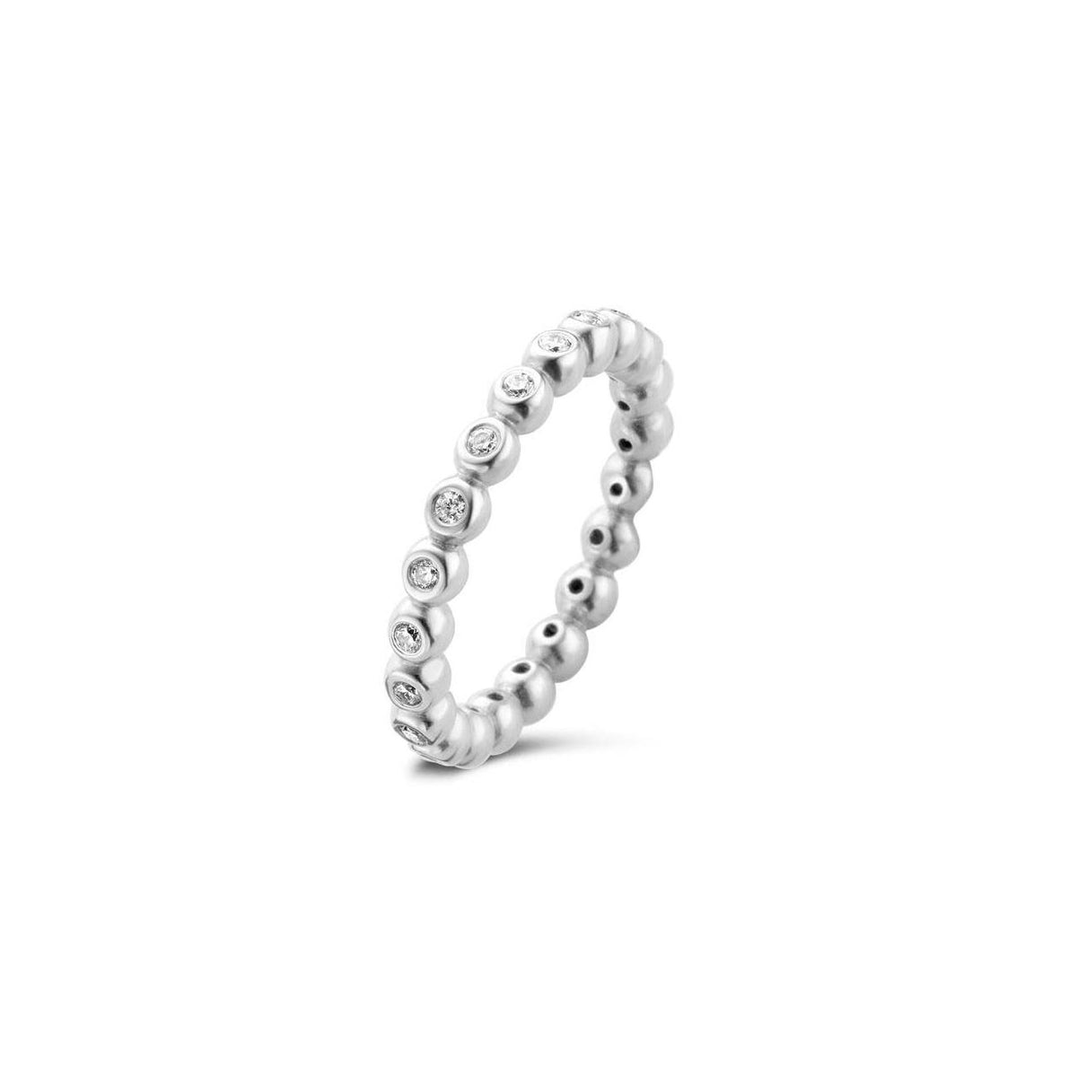 Køb SPIRIT ICONS - ORBIT , RING I SØLV MED ZIRKON - MODEL: 51021 hos Guldsmed Smeds