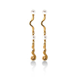 Jeberg Jewellery - Forgyldt - Ocean Pearl Ørering - Model: 51720