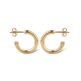 Jeberg Jewellery - Forgyldt Powerfull Hoops - Model: 51790