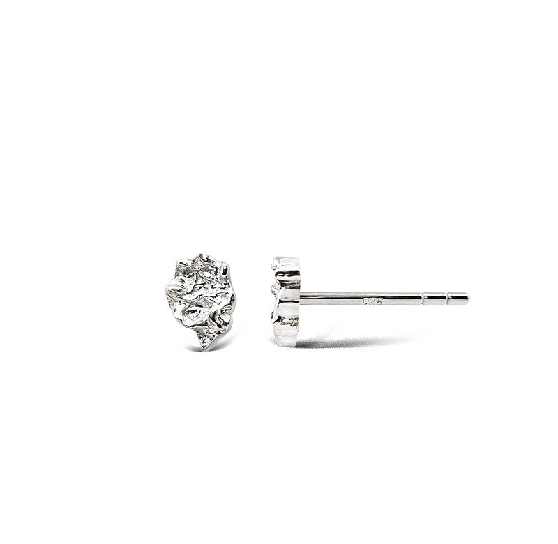 Jeberg Jewellery - Sølv "I AM GOLD" tiny ørering - Model: 51987