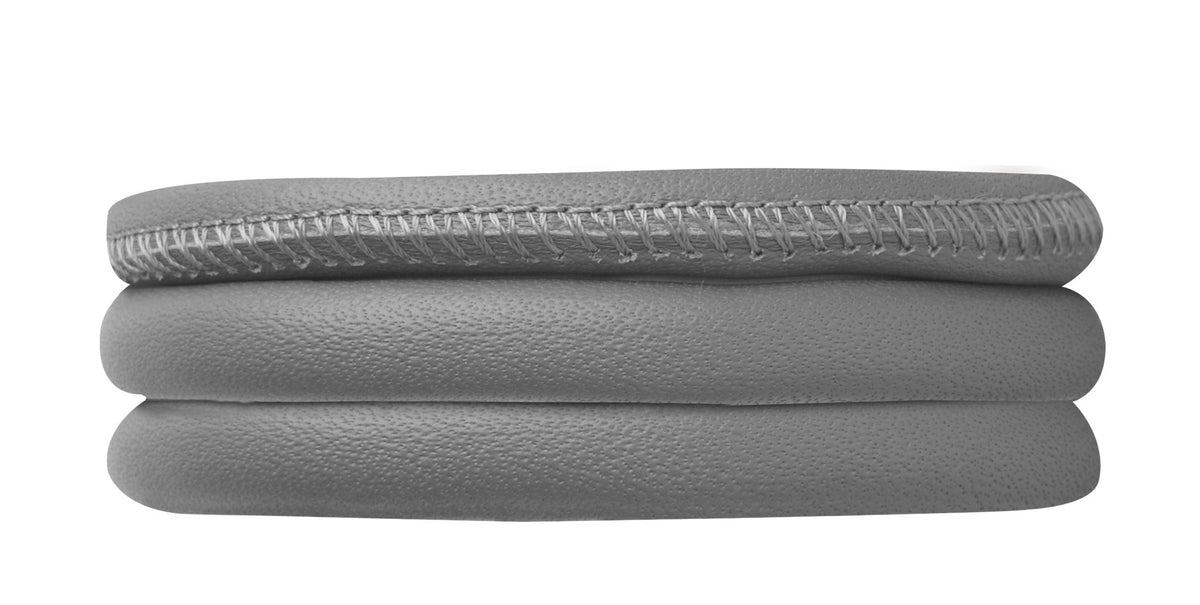 Køb Christina læderarmbånd - dobbelt, kalveskind, brå - Modelnr.: 601-70grey hos Guldsmed Smeds