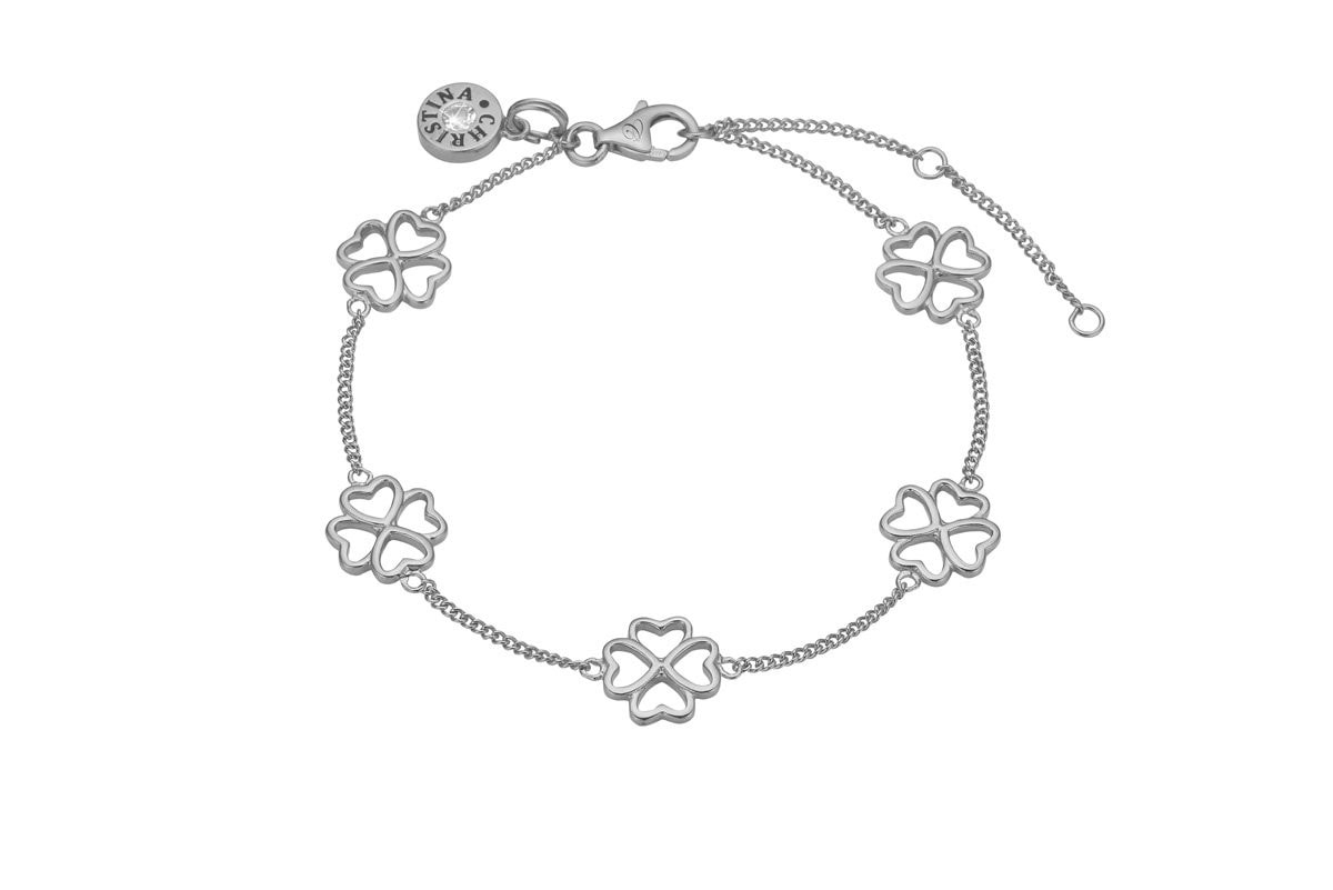 Køb Christina jewelry & watches - Foursome, bracelet, silver - Modelnr.: 601-S07 hos Guldsmed Smeds