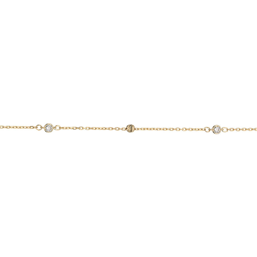 Køb Scrouples - Armbånd 8 kt. synt. zir - Model nr.: 602063 hos Guldsmed Smeds