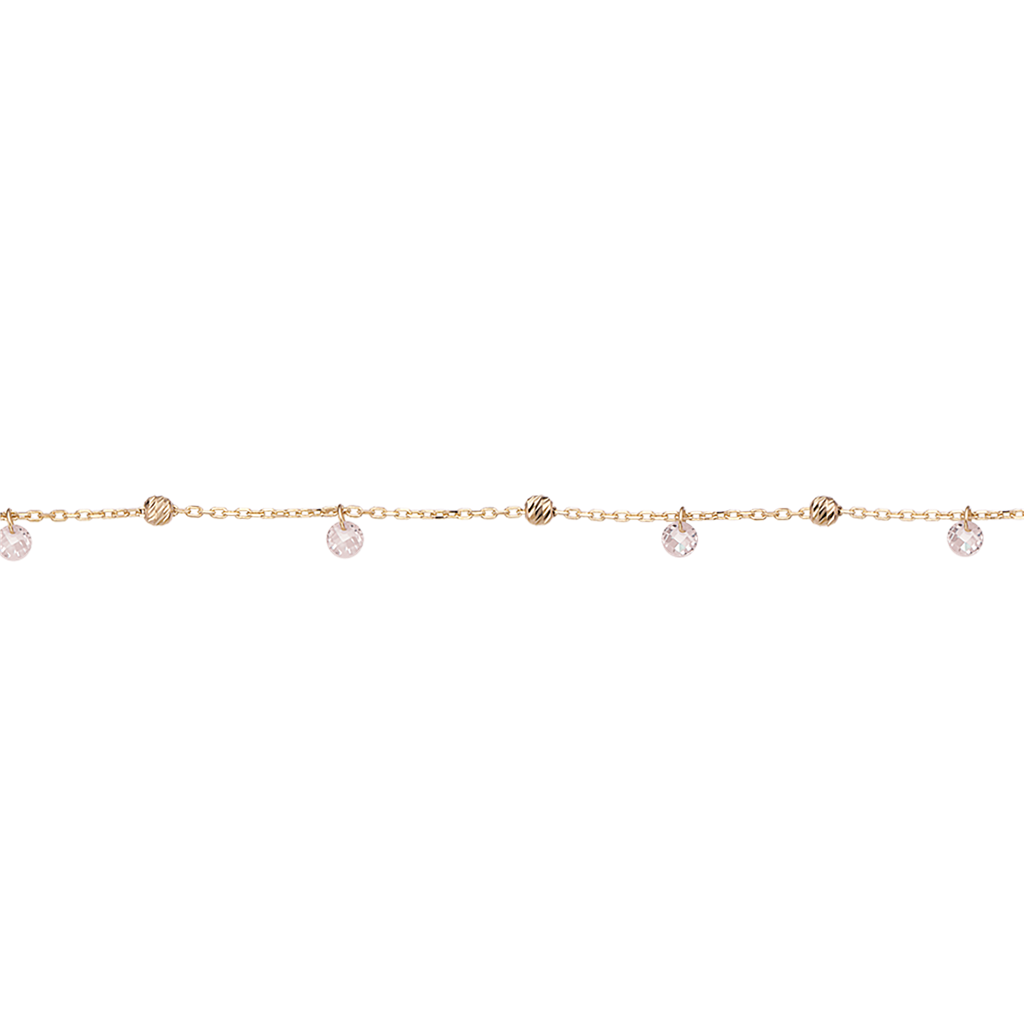 Køb Scrouples - Armbånd 8 kt. synt. zir/kugler - Model nr.: 602213 hos Guldsmed Smeds