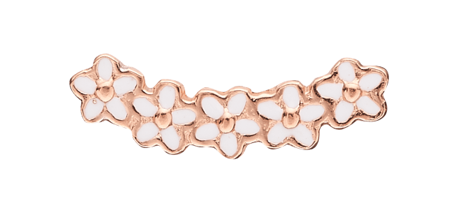Køb Christina jewelry & watches - Flowers, Element, long, rosa forgyldt sølv - Modelnr.: 603-R38 hos Guldsmed Smeds