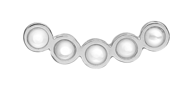 Køb Christina jewelry & watches - Mother of Pearl, Element, long, sølv - Modelnr.: 603-S37 hos Guldsmed Smeds
