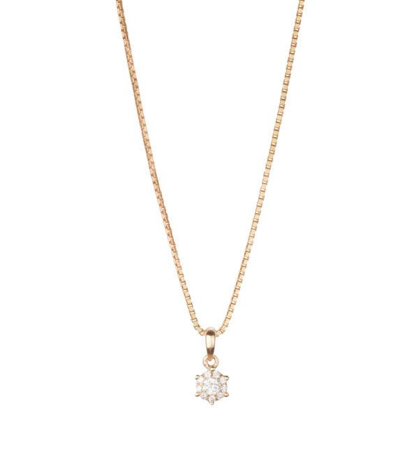 Køb L&G - 14kt vedhæng med diamant - Modelnr: LG-604020-0,08 hos Guldsmed Smeds