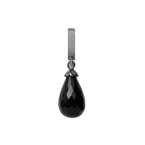 Køb Christina jewelry & watches - Black Onyx drop, sort ox - Modelnr.: 610-B01BLACK hos Guldsmed Smeds