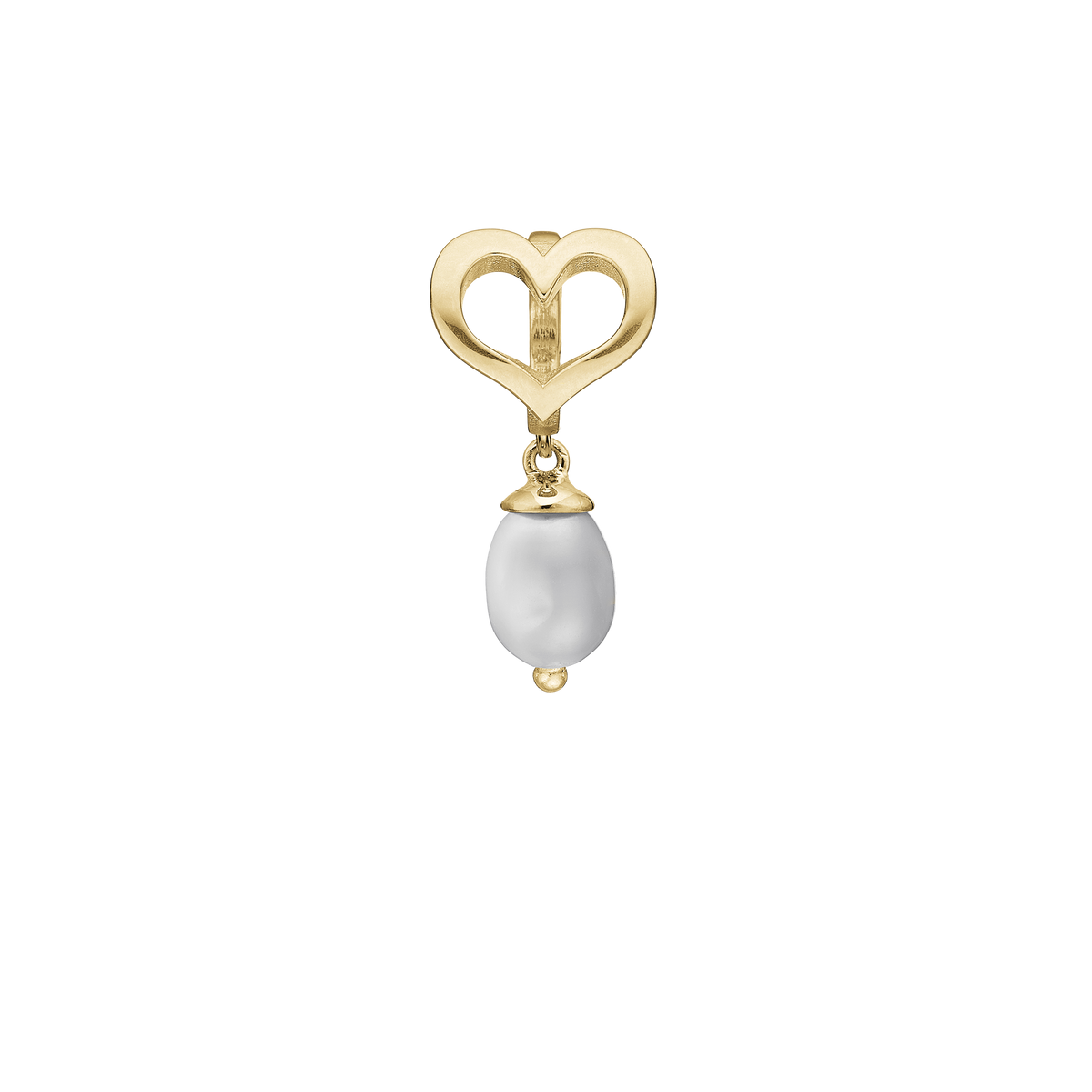 Christina True Pearl charm i forgyldt sølv – model 610-G107