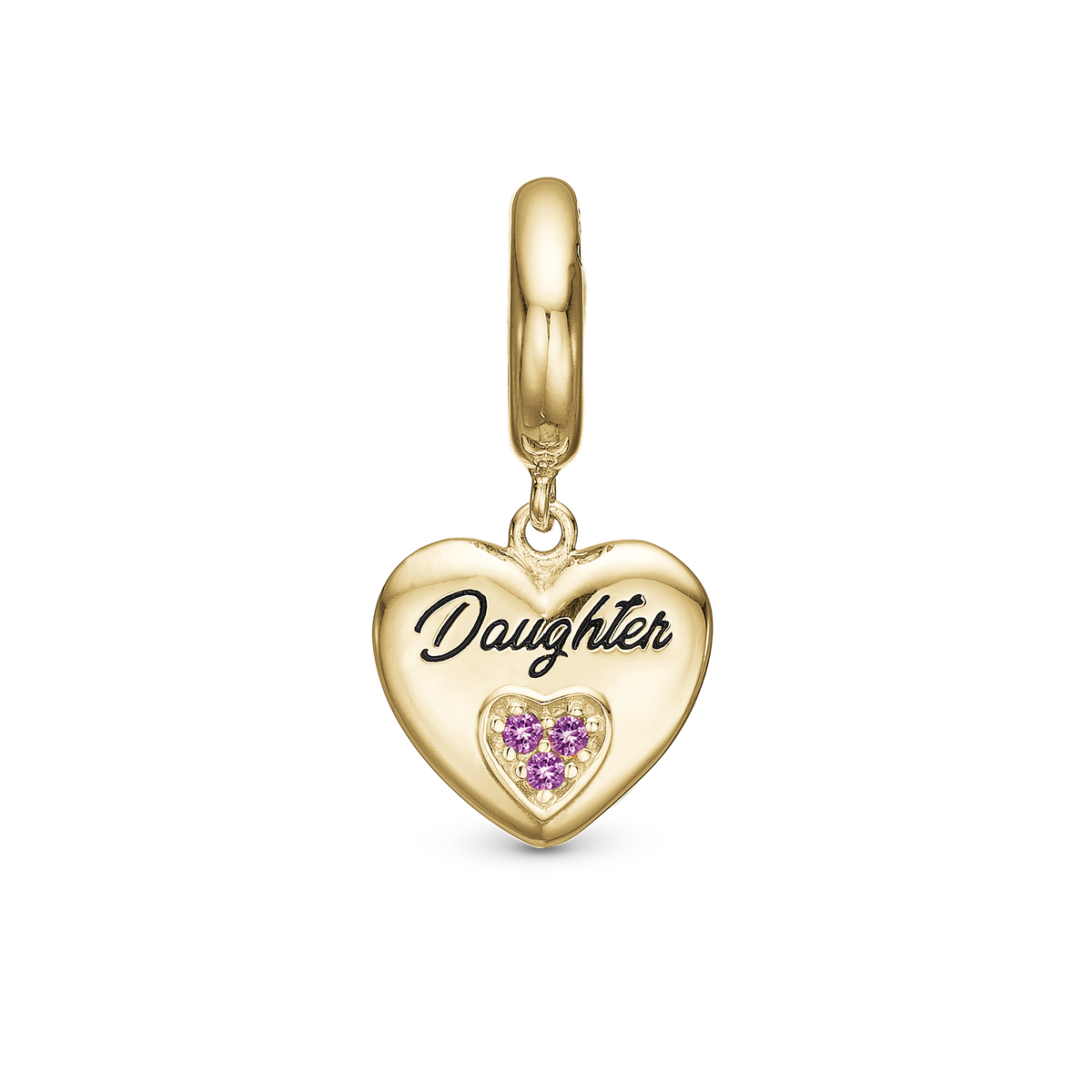 Christina Daughter charm i forgyldt sølv – model 610-G116
