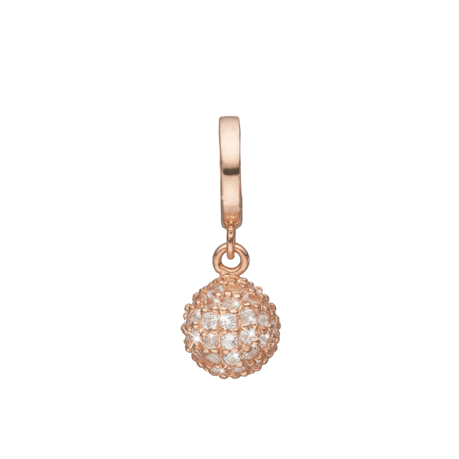 Køb Christina Collect Charm - Sparkling World, rose goldpl silver - Modelnr: 610-R60 hos Guldsmed Smeds