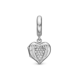 Christina Jewelry - Charm, sølv til læderarmbånd 6 mm "One In A Million" - Model: 610-S112
