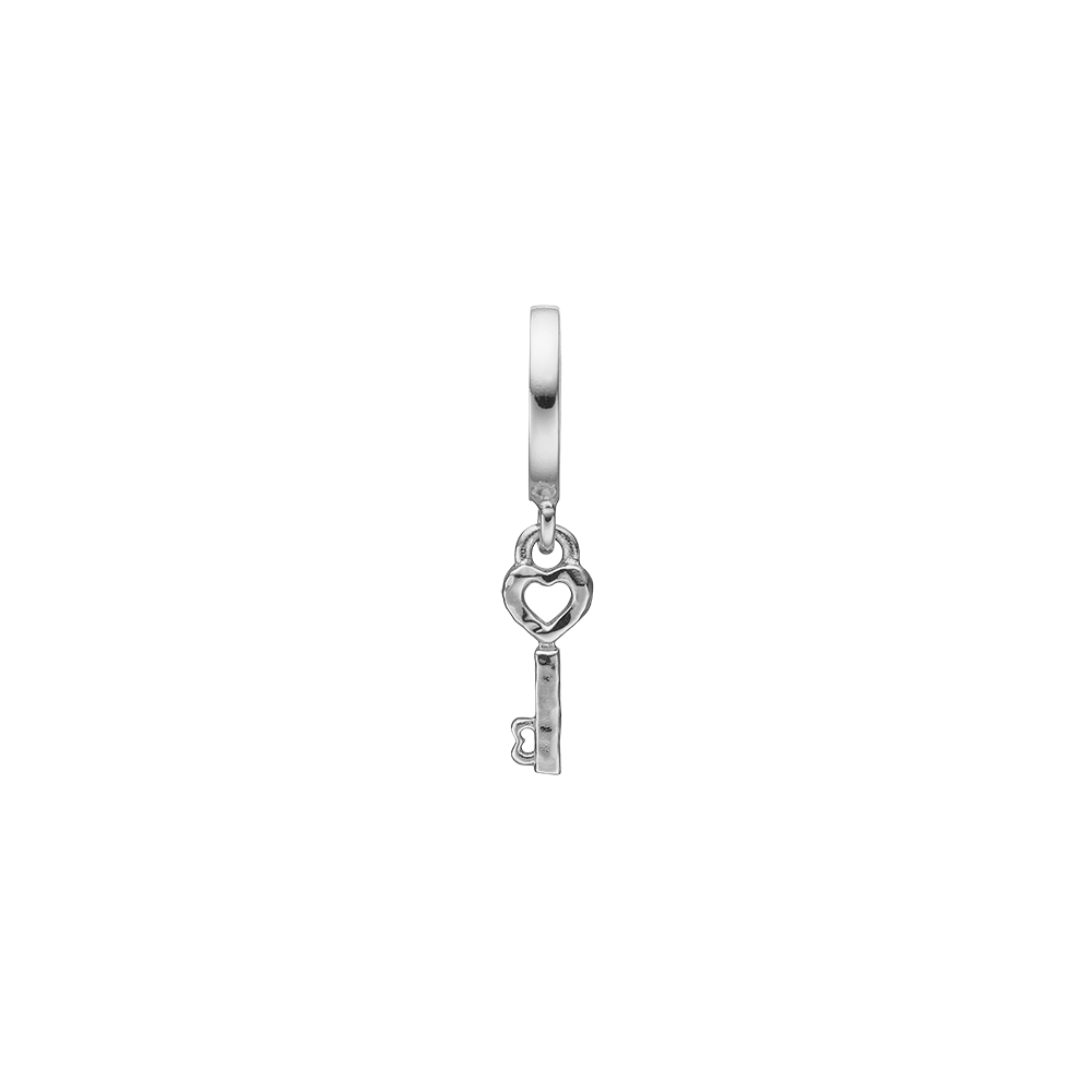 Køb Christina Jewelry & Watches - Charm, Key to my Heart, sølv - Modelnr.: 610-S19 hos Guldsmed Smeds