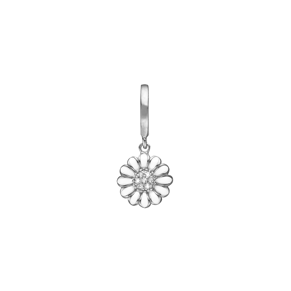 Køb Christina jewelry & watches - White Marguerite Hanger, silver - Modelnr.: 610-S68white hos Guldsmed Smeds