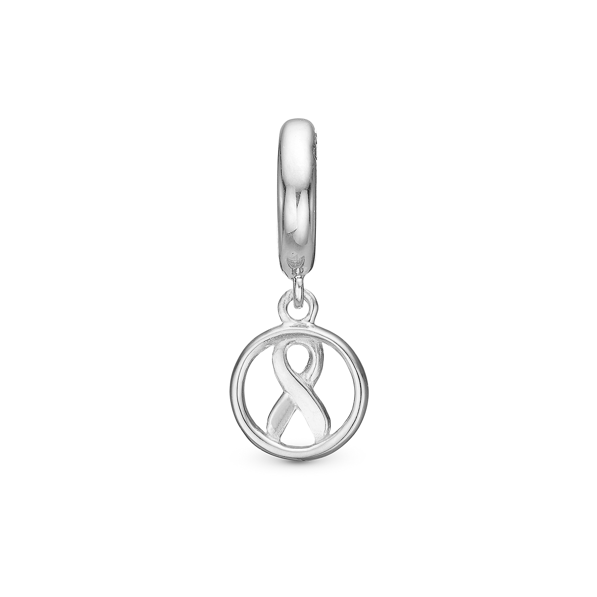 Christina STØT BRYSTERNE 2022 charm i sølv – model 610-SB2022-S