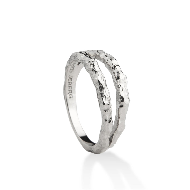 Jeberg Jewellery - Sølv, I AM GOLD Double - Ring - Model: 61012