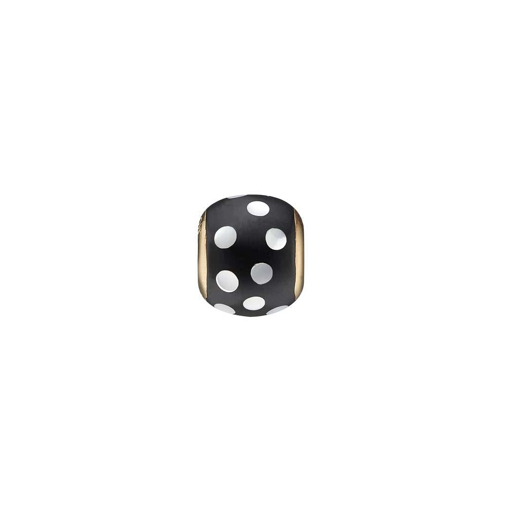 Køb Christina jewelry & watches - Charm, Spots of Life, mother of pearl, forgyldt sølv - Modelnr.: 623-G hos Guldsmed Smeds