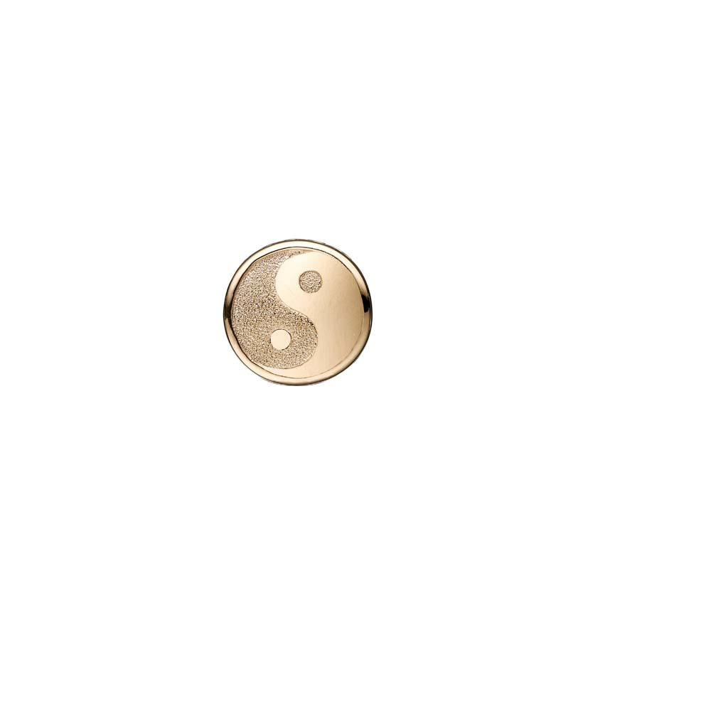 Køb Christina Jewelry & Watches - Charm, Sparkling Ying Yang, forgyldt sølv - Modelnr.: 623-G142 hos Guldsmed Smeds