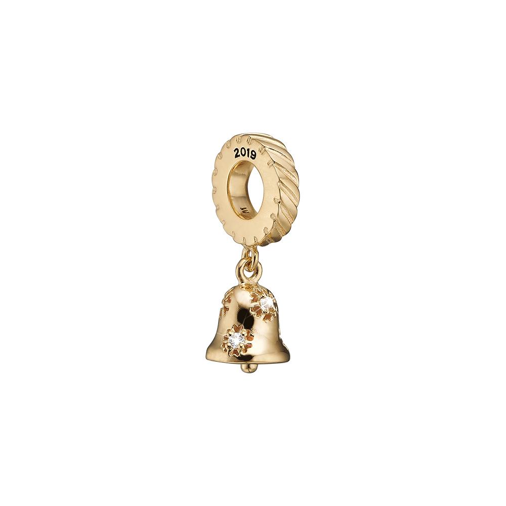 Køb Christina Jewelry & Watches - Christmas Bell, goldpl silver - Model: 623-G207 hos Guldsmed Smeds