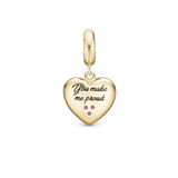 Christina Jewelry - Daughter, forgyldt charm (til sølvarmbånd) - Model: 623-G293