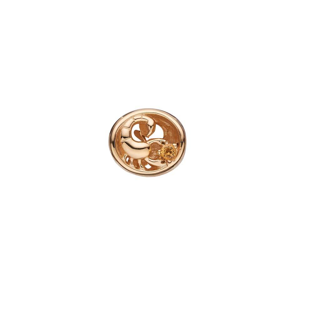 Køb Christina jewelry & watches - Charm, Stjernetegn - Zodiac Scorpio/Skorpionen, forgyldt - Modelnr.: hos Guldsmed Smeds