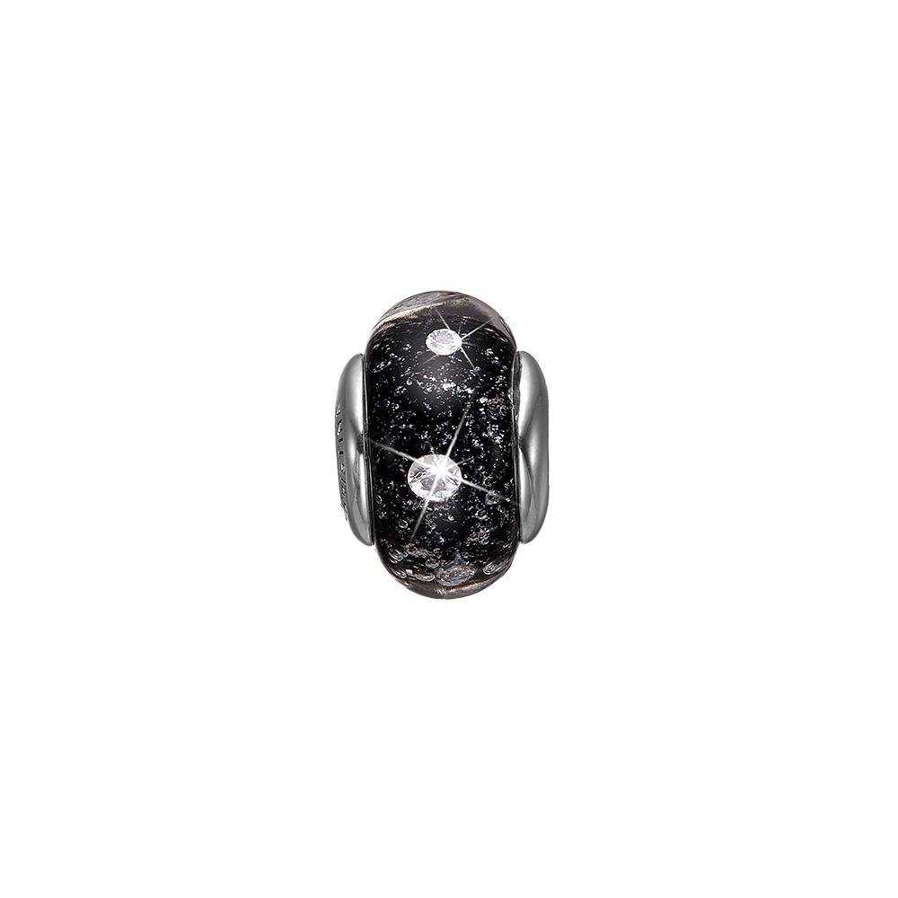 Køb Christina Jewelry & Watches - Charm, Black Topaz Globe, sølv - Modelnr.: 623-S166 hos Guldsmed Smeds