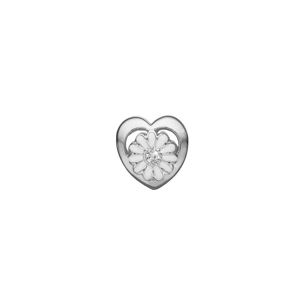 Køb Christina jewelry & watches - Charm, Marguerite Labgrown Diamond, sølv - Model: 623-S180 hos Guldsmed Smeds