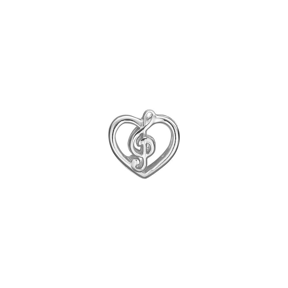 Køb Christina jewelry & watches - Charm, Music Love, sølv - Model: 623-S188 hos Guldsmed Smeds