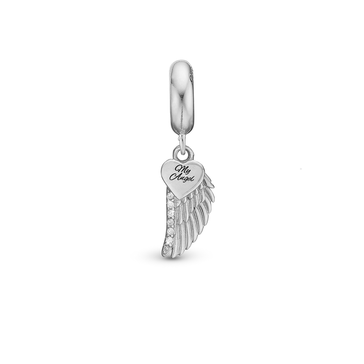 Christina My Angel hænger-charm 4 mm i sølv – model 623-S286