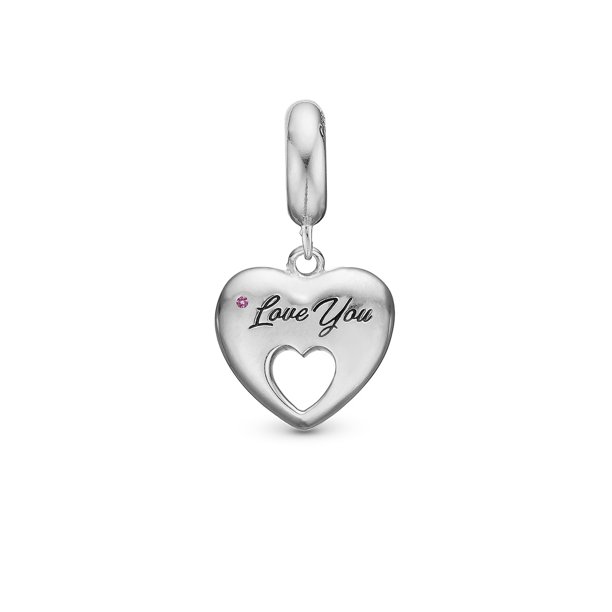 Christina Mother hænger-charm 4 mm i sølv – model 623-S292 – billede 2