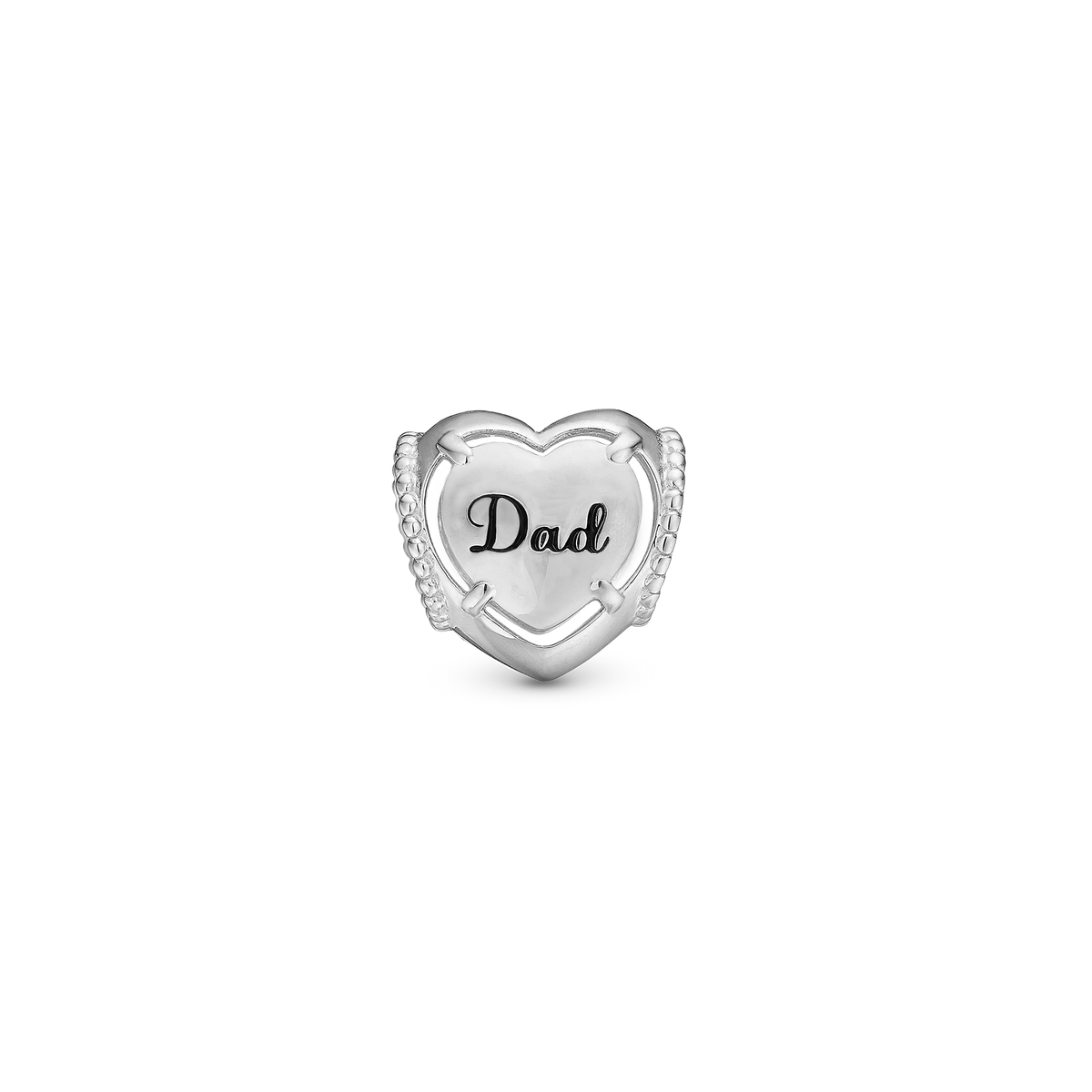 Christina Dad charm 4 mm i sølv – model 623-S310DAD