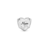 Christina Jewelry - Mum I Love You, sølv charm (til sølvarmbånd) - Model: 623-S310Mum